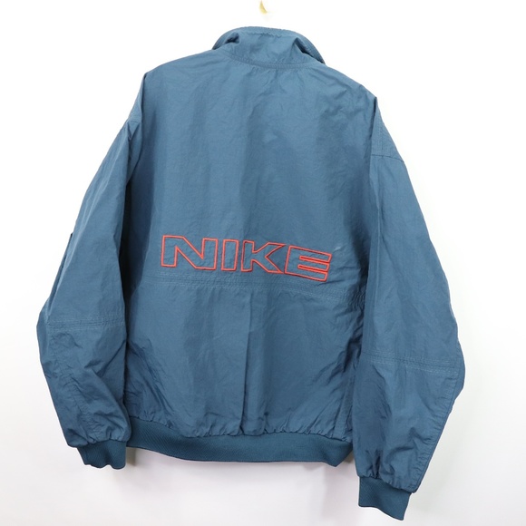 Nike Other - Vtg 90s Nike Mens Large Windbreaker Jacket Blue